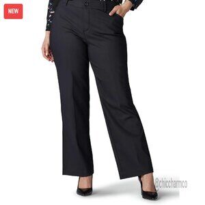 Plus Size Flex Motion Trousers Regular Fit Work Pants